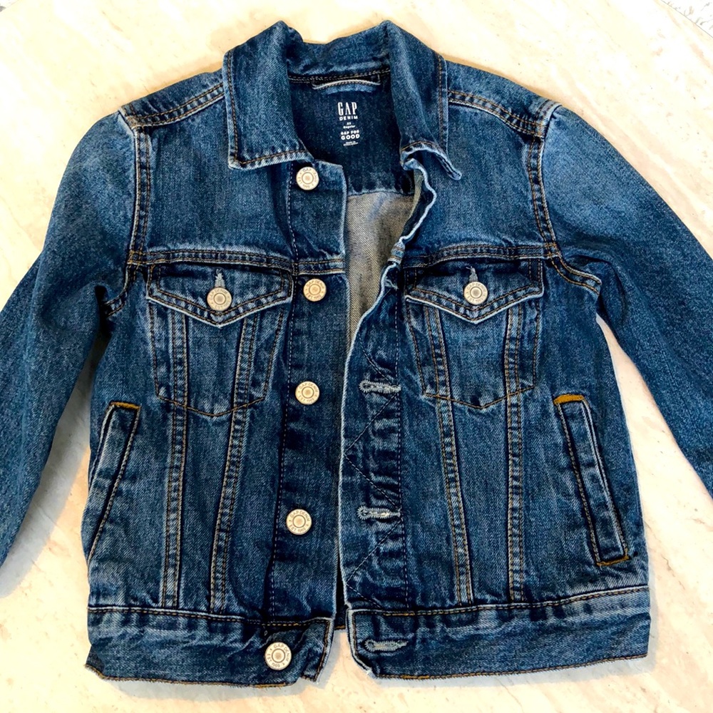 Gap Kids Denim Jacket Size XS 4-5 Years Old